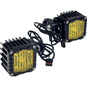 CUSTOM DYNAMICS LED Turn Signals - Selective Yellow Lens - '22-'25 FXLRST/FXRST SD-LRST-FT-YB