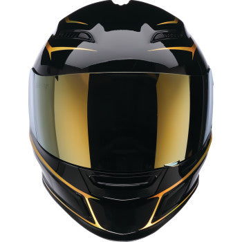 Z1R Jackal Helmet - Foil - Black/Gold - 2XL 0101-18409