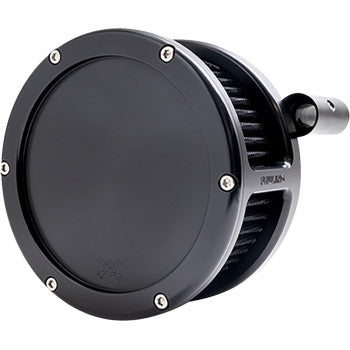 FEULING OIL PUMP CORP. BA Air Cleaner Kit - Black with Black Filter - '93-'99 Evolution Big Twin 5563