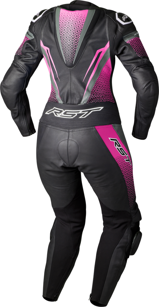 IN STOCK RST Women's tractech EVO D30 Suit Black/Pink Leather SM 556-3706110
