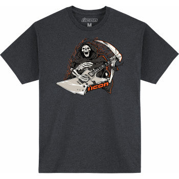 ICON Grim Shredder™ T-Shirt - Heather Charcoal - Small  3030-24349