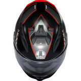 AGV K7 Helmet - Kyber - Matte Black/Red - 2XL 0101-17982