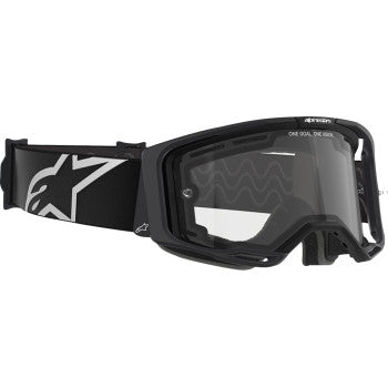 ALPINESTARS GOGGLES Goggle Vision 8 Corp Dual Pane Blk Clr 5101025-1517