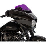 KLOCK WERKS Kolor Flare™ Windshield - 6-1/2" - Purple - FLHX KWW-01-0746