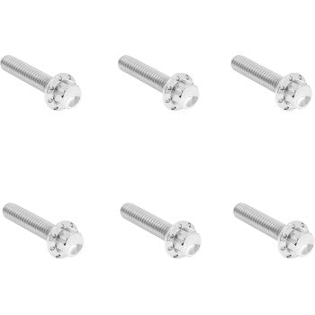 ARLEN NESS Bolt Kit - Clutch Cover - Titanium - 12-Point - M8 Gen 2 - Polished 300-700