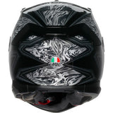 AGV K7 Helmet - Damascus - Black/Silver - Large 0101-17974