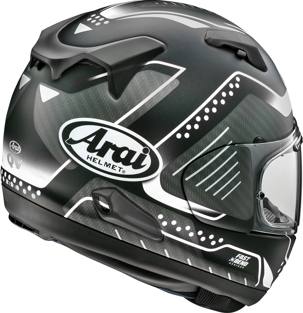 ARAI Quantum-X Helmet - Drone - Black Frost - Small 0101-15756