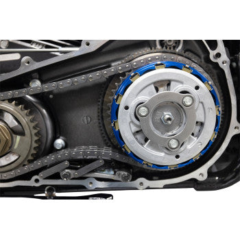 S&S CYCLE Clutch Basket Billet M8 560-0404