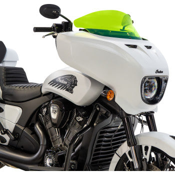 KLOCK WERKS Windshield Chieftain Powerplus  9" - Green Ice KWW-04-0649