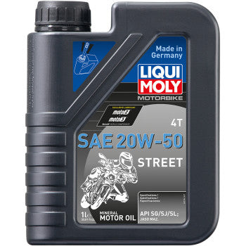LIQUI MOLY Street 4T Oil - 20W-50 - 1L 20062