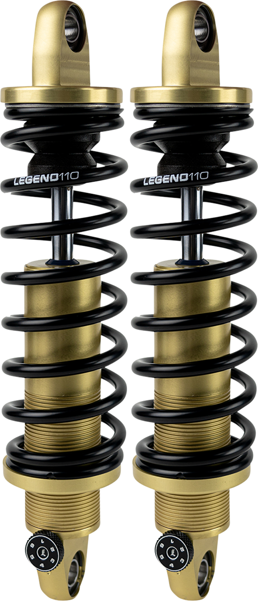 LEGEND SUSPENSION REVO-A Adjustable FXR Coil Suspension - Gold - Standard - 14" 1310-1746