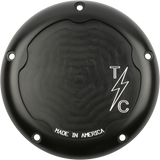 THRASHIN SUPPLY CO. M8 - Derby Cover Dished - Black TSC-3016-4