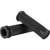 THRASHIN SUPPLY Grips - Moto - 1" - Slim - Black. Fits all Harley bikes with 1" bars.  TSC-2711-1