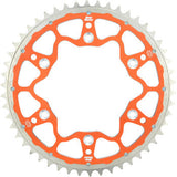 MOTO-MASTER Fusion Series Dual Ring Rear Sprocket - 50 Tooth - Orange 620073550