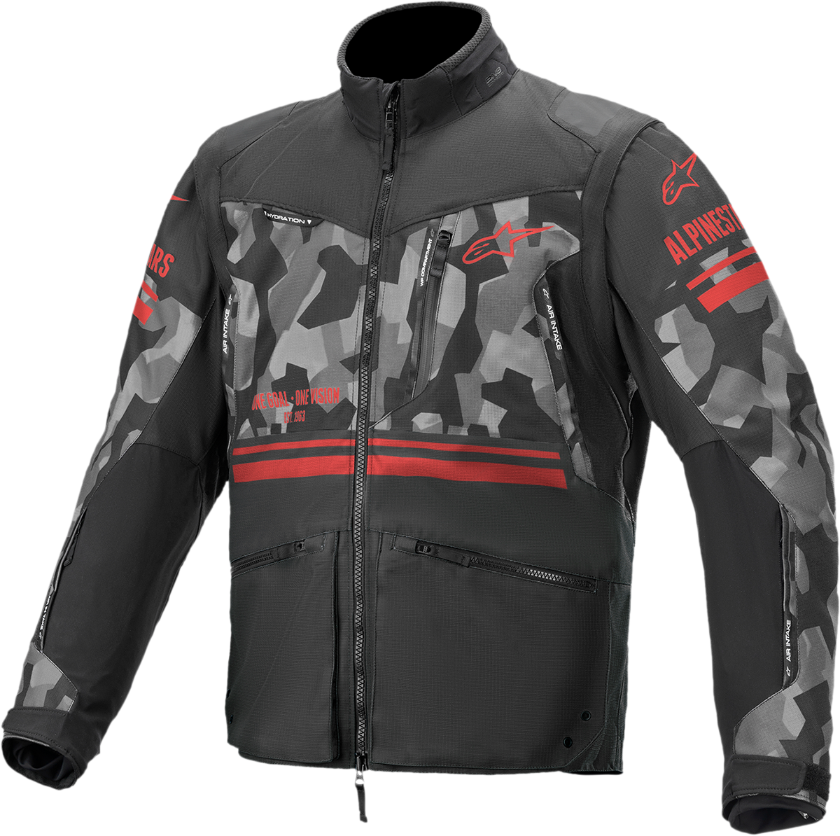 ALPINESTARS Venture Jacket - Red Camo - Medium 3703019-9133-M