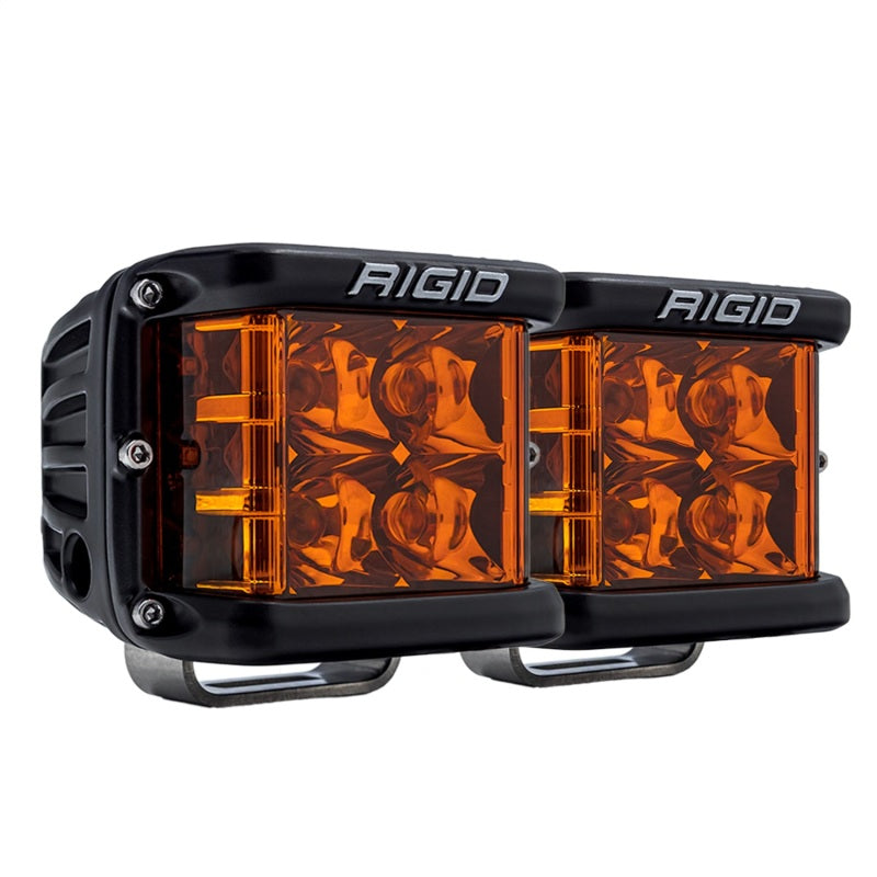 Rigid Industries D-SS Spot w/ Amber PRO Lens (Pair) 262214