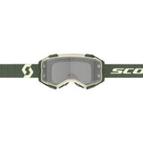 SCOTT Fury LS Goggle - Kaki Green - Light Sensitive - Gray 272827-6312327
