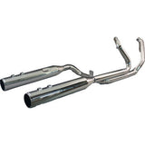 KHROME WERKS 2-into-1-into-2 Dominator-SR Exhaust System - Chrome - Without End Caps - M8 Touring  200400A-SR