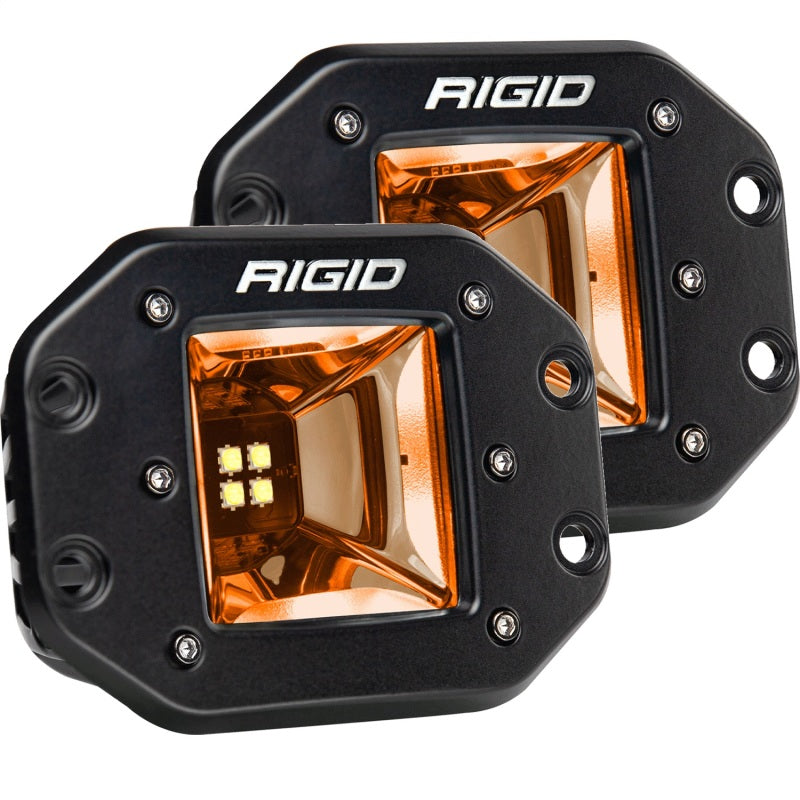 Rigid Industries Radiance+ Scene RGBW Flush Mount - Pair 682153