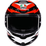AGV Helmet K6 S Braven Black/Red/White Sm 2118395016-029-S