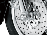 KURYAKYN Axle Nut Cover - Roman - Chrome - Front 1225