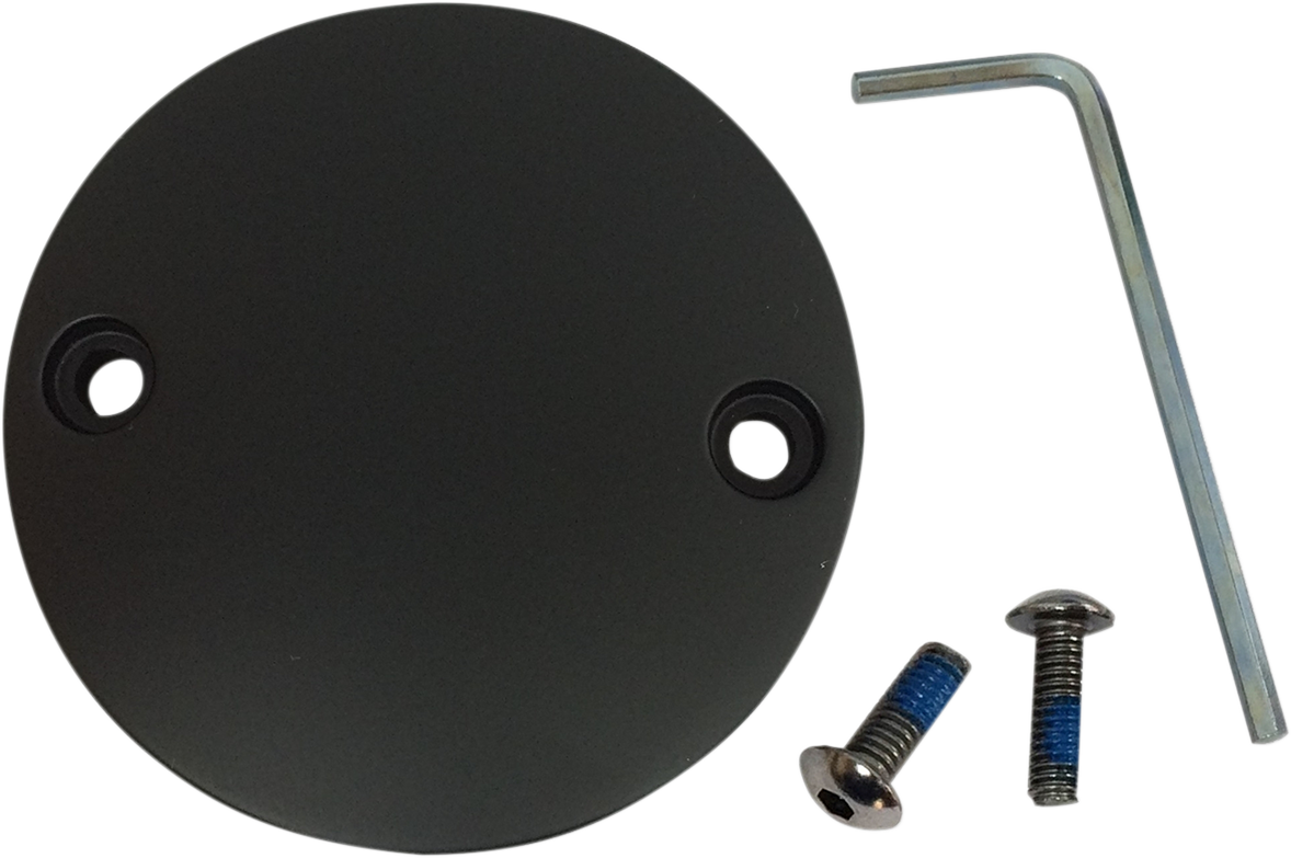 DRAG SPECIALTIES Points Cover - Flat Black 2017-2024 models  I30-0223SB