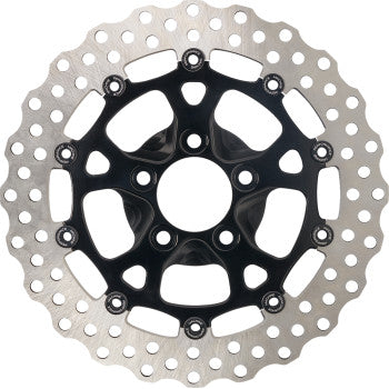 PERFORMANCE MACHINE (PM) Disc Carr Dominator - 320 mm X .20 FF - Front - Black Anodized 0133-2606S-B