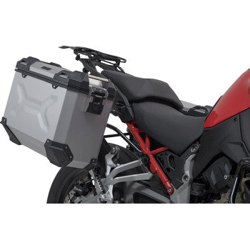 SW-MOTECH Adventure Luggage System - Silver - Ducati Multistrada V4 '21-'24 ADV.22.822.75100/S
