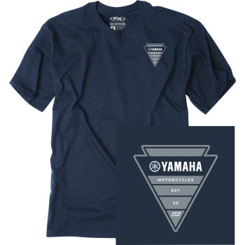 FACTORY EFFEX Yamaha Arrow T-Shirt - Navy - Medium 28-87232