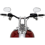 PERFORMANCE MACHINE (PM) Phatbar & Riser Kit - Internal Wiring/Gauge Mount Holes - 9" - Chrome 0208-2195M-CH
