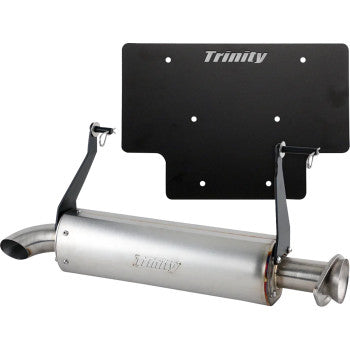 TRINITY RACING Slip-On Muffler - Stainless Steel - Xpedition TR-4192S