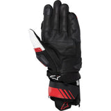 ALPINESTARS GP Plus R V3 Leather Gloves - Black/White/Bright Red - Large 3550825-1304-L
