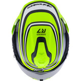 ALPINESTARS Supertech R7 Helmet - Zeal - 22.06 - Gloss Yellow Fluo/Black/White - Small  8202826-5021-S