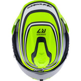 IN STOCK ALPINESTARS Supertech R7 Helmet - Zeal - 22.06 - Gloss Yellow Fluo/Black/White - Medium  8202826-5021-M