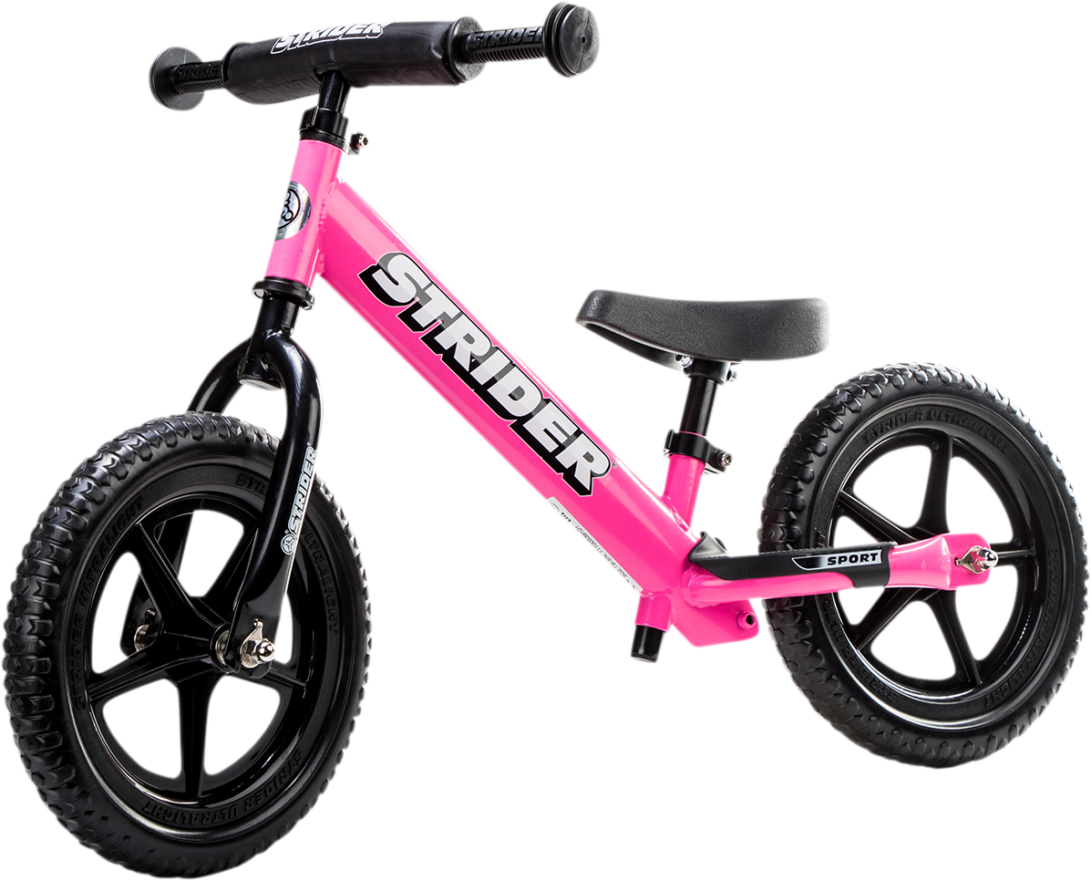 STRIDER 12" Sport Balance Bike - Pink ST-S4PK