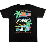 FMF Day-Glo T-Shirt - Black - Large SU25118901BLKLG