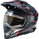 Z1R Range 2.0 Snow Helmet - Rotor - Black/Red - Medium 0101-17231