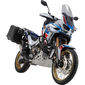 SW-MOTECH TRAX ADV Aluminum Case System - Black - Honda Africa Twin '19-'24 KFT.01.942.70001/B
