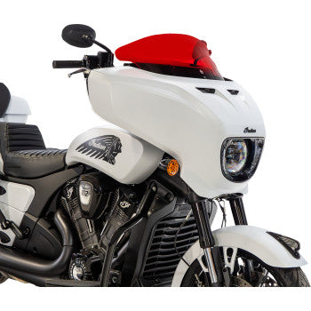 KLOCK WERKS Windshield Chieftain Powerplus  9" - Red KWW-04-0651