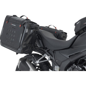 SW-MOTECH SysBag Side Bag System - Black - Ducati Multistrada 950/1200/1260/V2 '15-'24 BC.SYS.22.114.21000B
