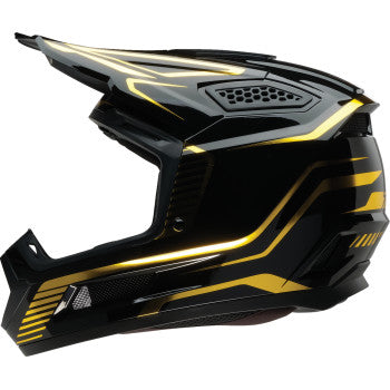Z1R Dirt Maxx Helmet - Monogram - Black/Gold - Small 0110-9371