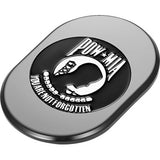 FIGURATI DESIGNS Antenna Cover - Right Rear Fender - POW-MIA - Black FD55-AC-BLK-RT