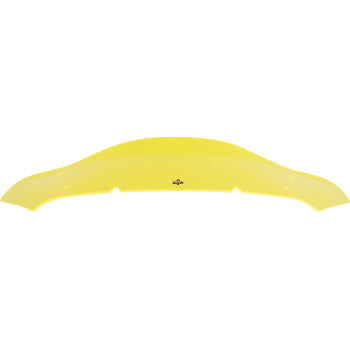 KLOCK WERKS Kolor Flare™ Windshield - 6-1/2" - Yellow Ice - FLHX KWW-01-0738