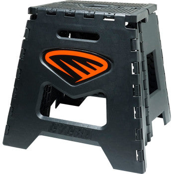 CYCRA Moto Stand - Folding - Black with Orange Decal 1CYC-2038-22