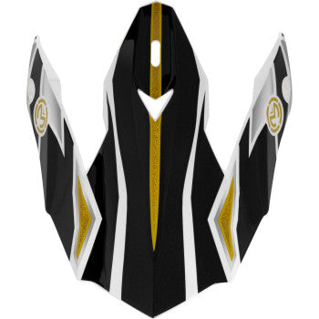 MOOSE OFFROAD MR3 Peak - F.A.F. - Black/White/Gold 0132-2002