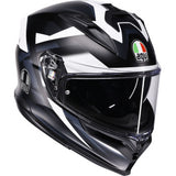 AGV Helmet K7 Glimpse Matte Black/White Md 2118399004-016-M