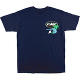 FMF Day-Glo T-Shirt - Navy - Large SU25118901NVYLG