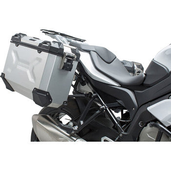 SW-MOTECH TRAX ADV Aluminum Case System - Silver - BMW S 1000 XR '15-'19 KFT.07.592.70101/S