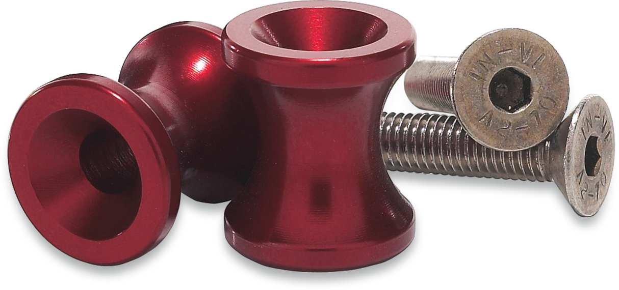 VORTEX Swingarm Spool - 10 mm - Red SP402R