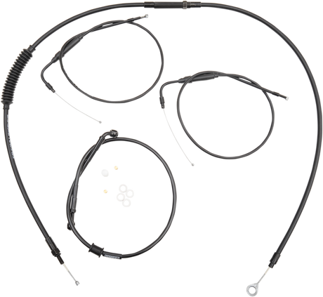 BURLY BRAND Handlebar Cable And Brake Line Kit - Clubman Handlebars B30-1099